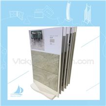 custom holding display MDF boards with stong display stand 