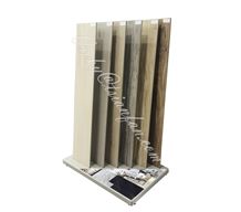 Mdf Stone Tiel Timber Display Stand for Showing