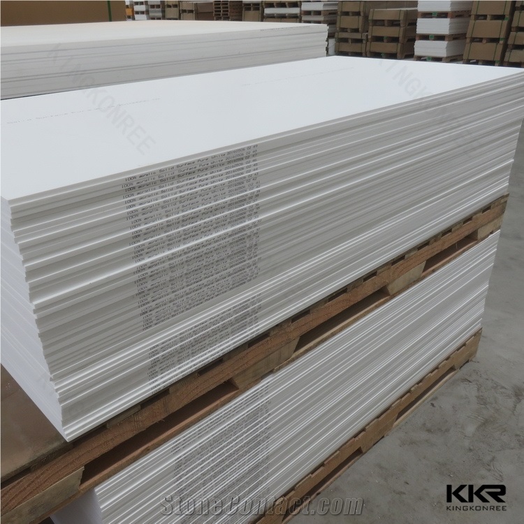 100% Corian Pure Acrylic Solid Surface Slabs for Countertops/Wall ...