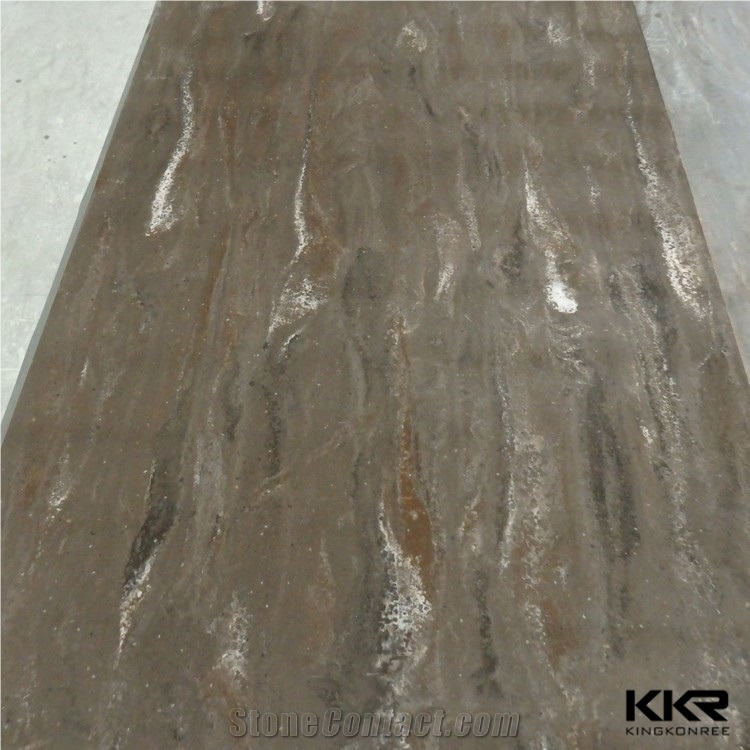 China Factory Artificial Marble Color Slabs Corian Solid Surface