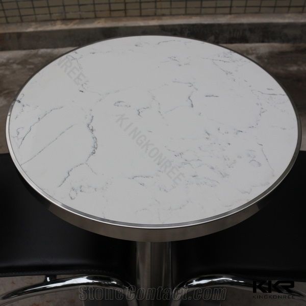 Custom Design Round Solid Surface Home Furniture Round Dining Tables And Chairs From China Stonecontact Com