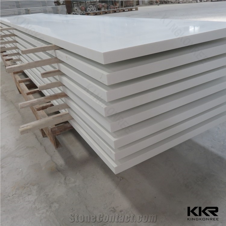 Dupont Corian Glacier White Acrylic Solid Surface Kkr M1700 From
