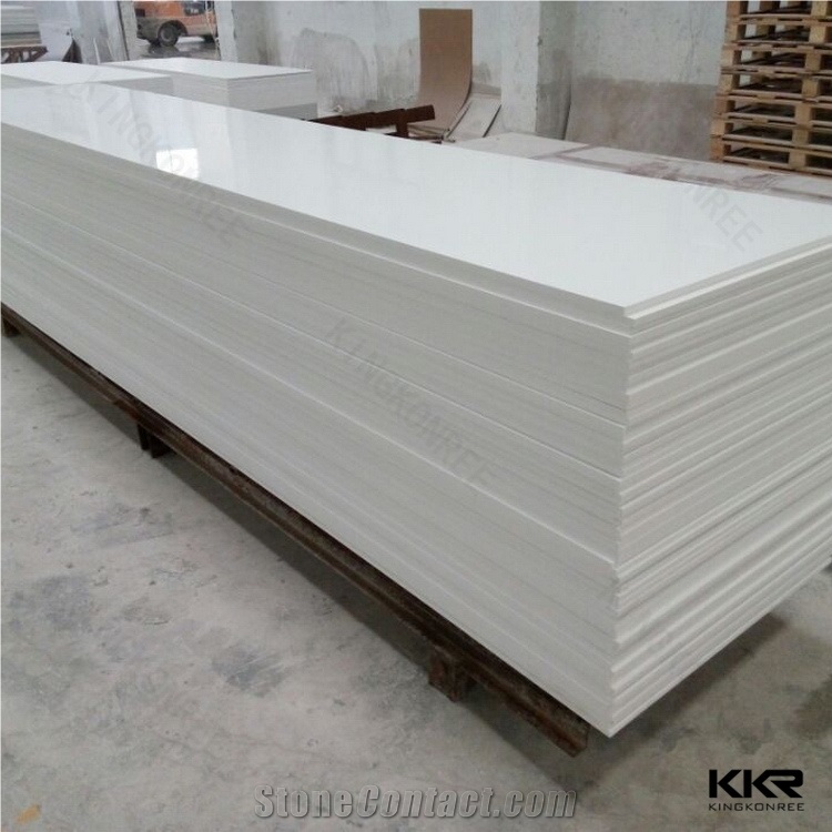 Free Sample For Testing Corian Pure Acrylic Glacier White Solid