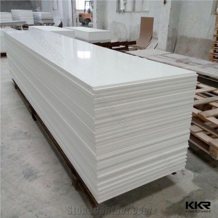 Free Sample For Testing Corian Pure Acrylic Glacier White Solid