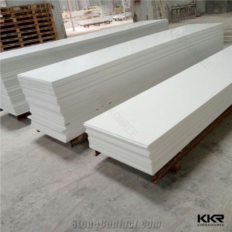 Free Sample For Testing Corian Pure Acrylic Glacier White Solid