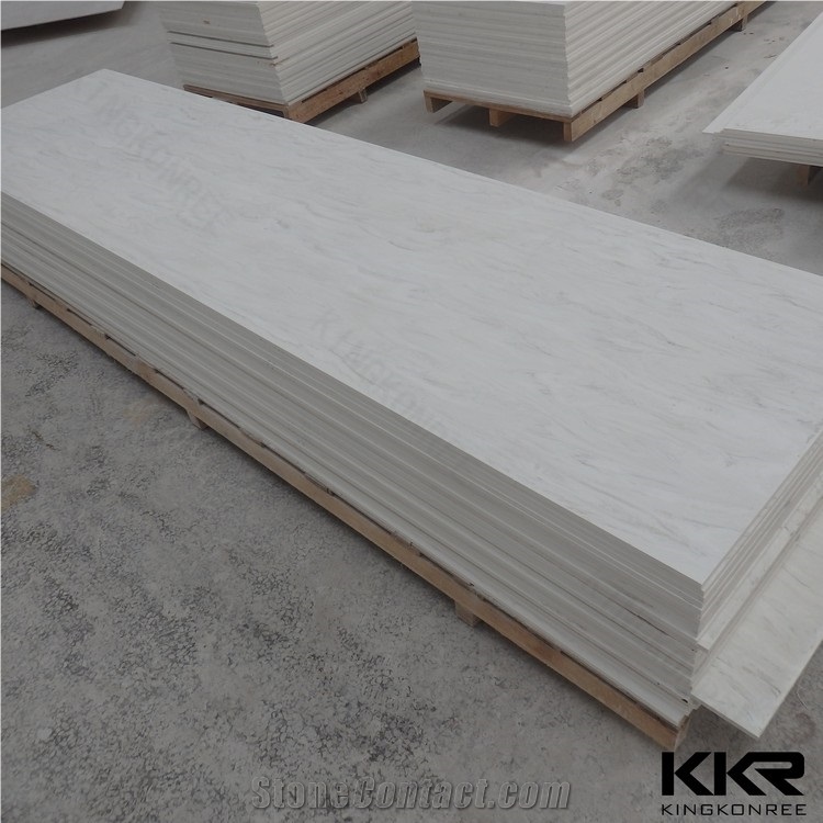 Solid surface countertop material for sale