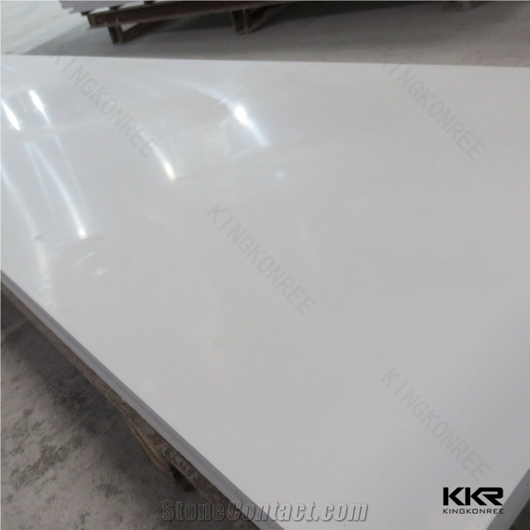 Kkr 12mm Best Selling Cheap High Quality Glacier White Corian