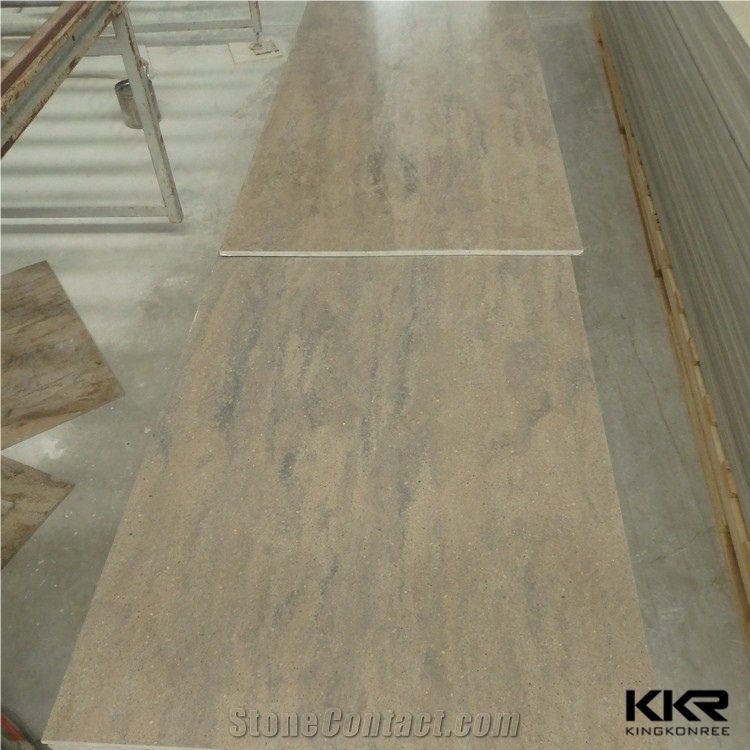 Kkr Artificial Faux Stone Solid Surface Wall Pane Faux Wall