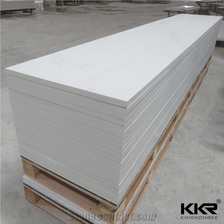 Korean Solid Surface White Artificial Stone Acrylic Solid Surface