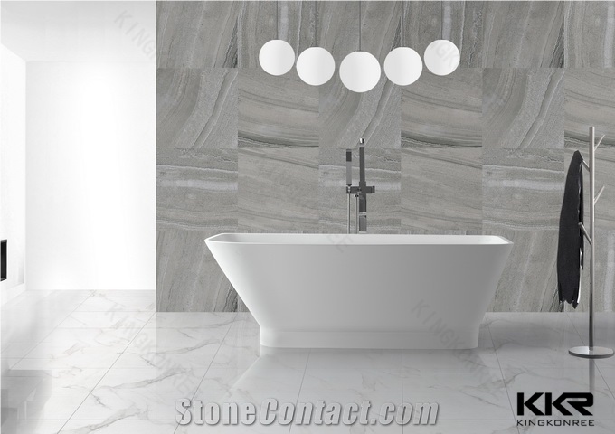 Two Person Indoor Sex White Marble Freestanding Shower Bathtub B005 From China 9461