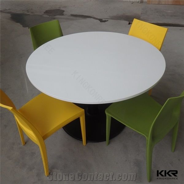 Used Home Furniture Tables Artificial Stone Custom Design Solid