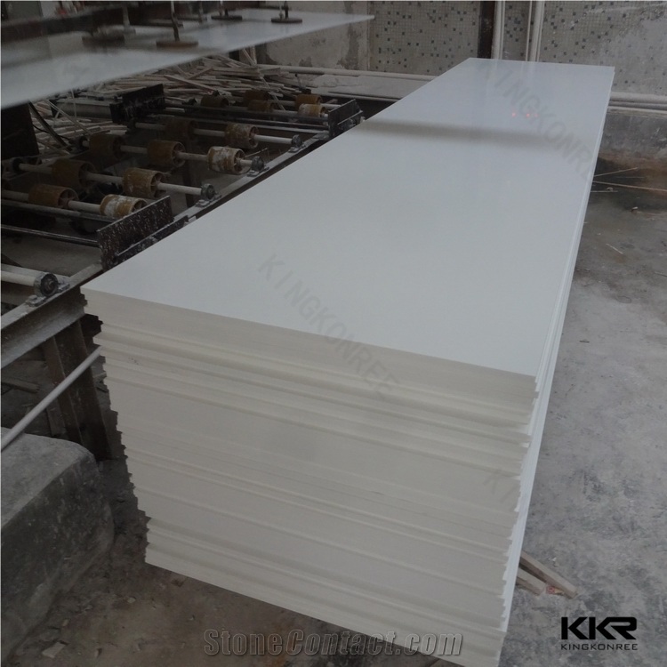 Wholesale Quartz Stone Slab 12mm White Corian Solid Surface from China ...