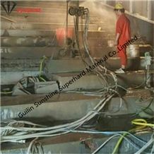 10.5mm 40beads Reinforced Concrete Cutting Diamond Wire for Wall Wire Sawing Machine