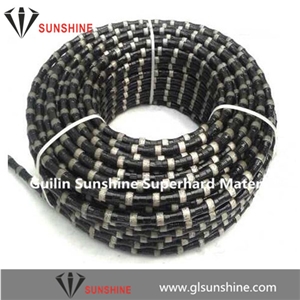 10.5mm High Efficiency Reinforced Concrete Cutting Diamond Wire