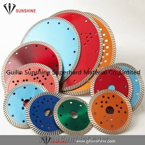 105-400mm Small Diamond Saw Blade  Dry Cutting for Gr cutting Granite Concrete Marble Porcelain