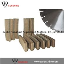 1200mm 1600mm 2200mm 2500mm Diamond Blade Segments for Granite Block Cutting