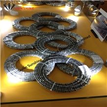 6.3mm Closed Loop Diamond Multiwires for Mixed Granite Slate Cutting