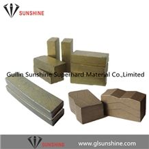 Diamond Segments for Granite Blocks Cutting Granite Edge Cut