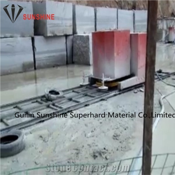 Fast Cutting 10.5mm Pre-Sharpened Granite Quarrying Diamond Wire