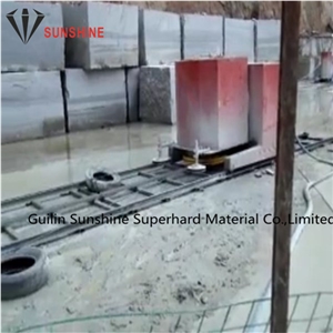 Fast Cutting 10.5mm Pre-Sharpened Granite Quarrying Diamond Wire