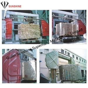 Plastic Damond Wire Cutting Tools for Marble Blocks Squaring and Profiling