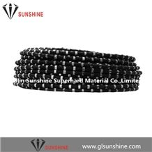 Rubber Diamond Wire 11.5mm 40beads for Sandstone Quarries