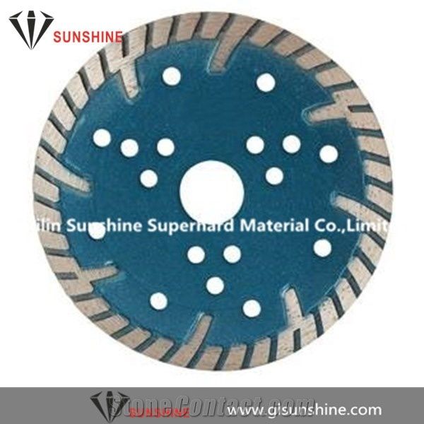 Top Quality Segmented Diamond Circular Saw Disc with Hole Ring