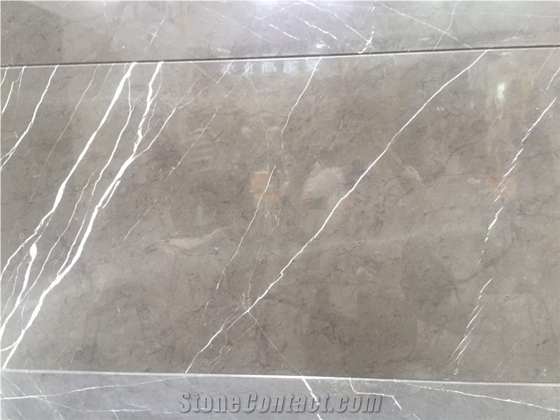 Pietra Grey Marble Slab, Iran Grey Marble Polished Tiles & Slabs, Floor Covering Tiles