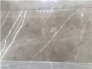 Pietra Grey Marble Slab, Iran Grey Marble Polished Tiles & Slabs, Floor Covering Tiles
