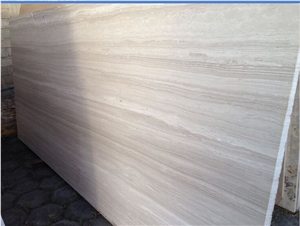 Natural Stone, White Wood Grain Marble,Timber White Marble, Wooden White Marble Slabs