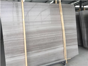 Natural Stone, White Wood Grain Marble,Timber White Marble, Wooden White Marble Slabs