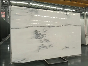 New Product Flooring Venus Bhai White Polished Marble Slabs & Tiles