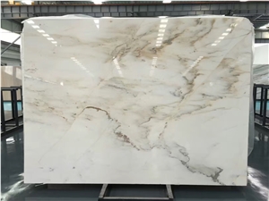 New Product Home Decoration Venus Bhai White Polished Marble Slabs & Tiles