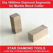 Diamond Segments for Marble & Travertine Block Cutting