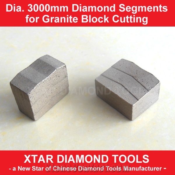 M Type Diamond Tools for Cutting Blocks Into Slabs