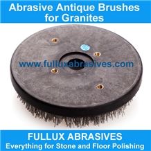 Round Antique Brush Granite Abrasives for Polishing Machine