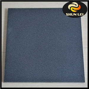 Absolute Black Granite Tilesslabs Matt Honed 610x610x10mm Shanxi Black Granite Tiles, China Black Granite, Honed Filled Shanxi Black Granite Tile