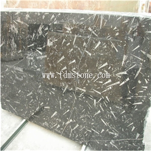 Azalea Red Marble Flooring Tiles,Black Marble with Red Line Polished Walling Tiles,Big Slab Hotel Project Decoration