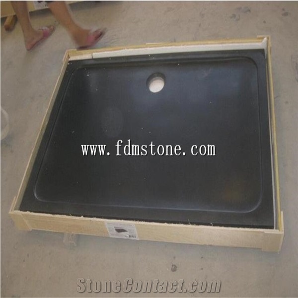 Beige Marble Polished Bathroom Shower Base,Shower Tray 70x70,80x80,100x100cm ,European Style Solid Surface Shower Bases