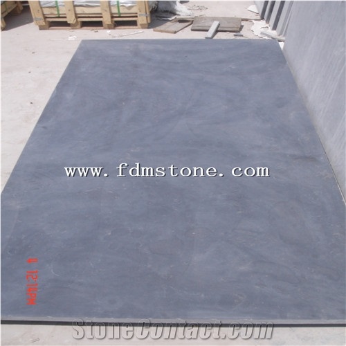 Blue Limestone Flamed Tiles for Pool Coping
