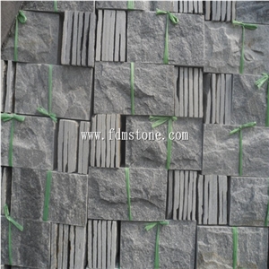 Blue Quartzite Slate Feature Walls,Pillars,Fireplace Surround ,Mushroom Wall Cladding,Ardesia Stone
