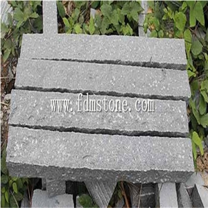 Cheap G602 Light Grey Granite Stone Bushhammerd Pineappled Palisade for Garden,Japanese Style Pillars/ Garden Palisade,Exterior Stone/ Landscaping Stone