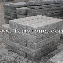 Cheap G602 Light Grey Granite Stone Bushhammerd Pineappled Palisade for Garden,Japanese Style Pillars/ Garden Palisade,Exterior Stone/ Landscaping Stone