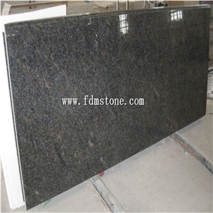China Butterfly Blue Granite Polished Kitchen Countertop,Bar Top,Island Top,Bullnosed Desk Tops,Curved Bench Tops,Work Top
