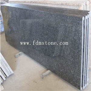 China Butterfly Blue Granite Polished Kitchen Countertop,Bar Top,Island Top,Bullnosed Desk Tops,Curved Bench Tops,Work Top