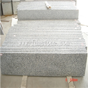 China Cheapest G603 Royal Grey Seasame White Pangdong White Maple Red Granite Polished Flamed Brushed Bullnosed Step,Stair Treads,Risers,Staircase