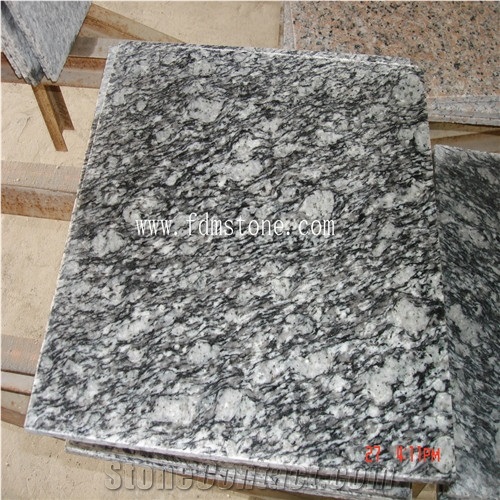 China Chengde Big Flower Green Granite Polished&Flamed Floor Tiles,Walling Tiles 