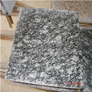 China Chengde Big Flower Green Granite Polished&Flamed Floor Tiles,Walling Tiles 