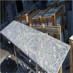 China Colombo Gold Granite Polished Kitchen Countertop,Bar Top,Island Top,Bullnosed Desk Tops,Curved Bench Tops,Work Top
