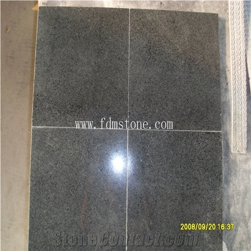 China Dark Grey Granite G654 Seasame Black Pangdong Black Polished&Flamed Floor Tiles,Walling Tiles,Paving,Skirting